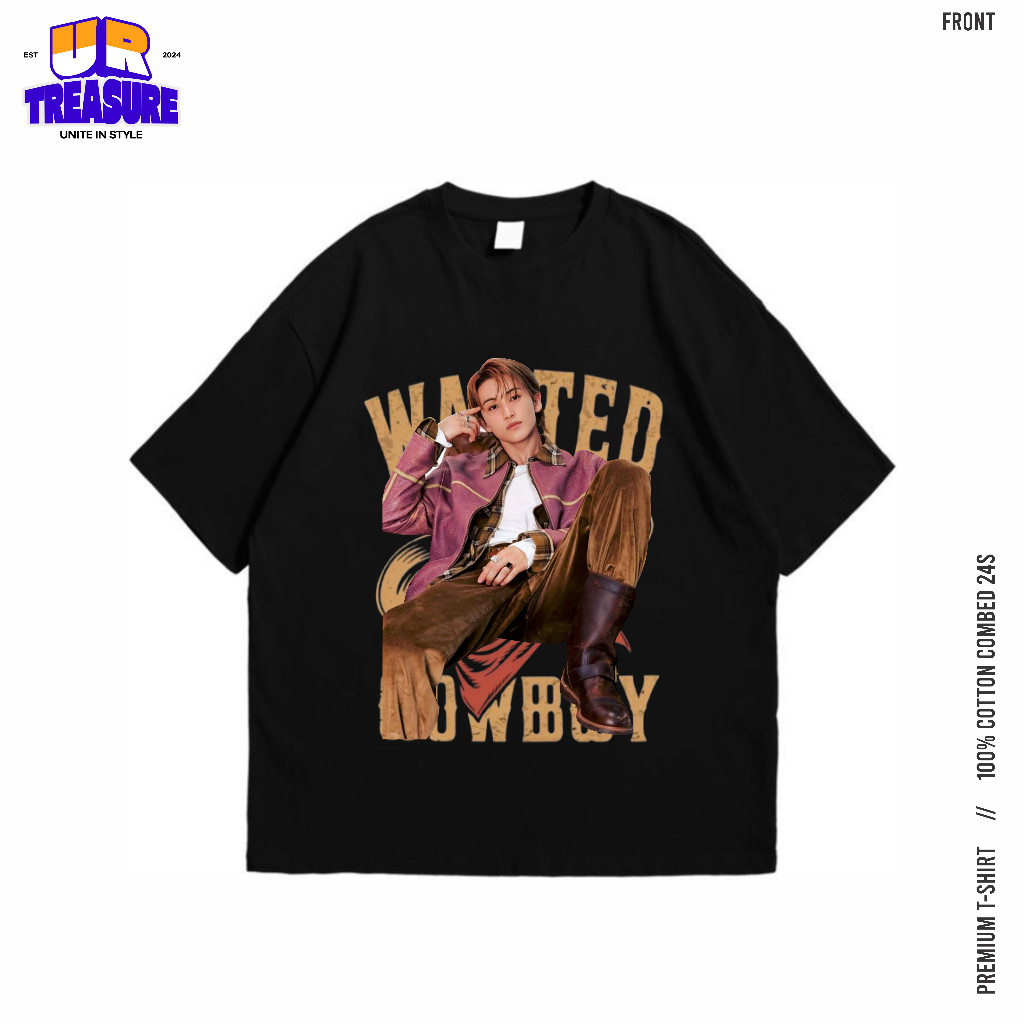 Tshirt kpop Mark NCT Cotton Combed 30S/ Kaos NCT Mark Lee