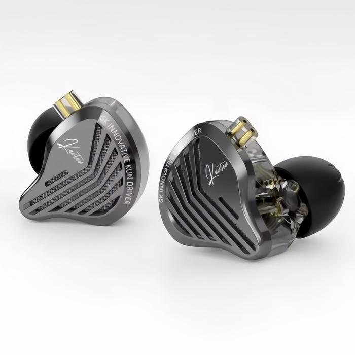 GK-KUNTEN GK KUNTEN Earphone Ultra Wide Frequency Dynamic Driver HiFi IEM Earphone - Driver Only No 