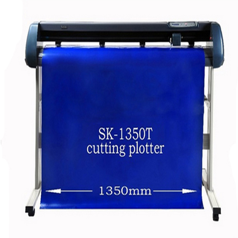 220110V SK1350T Automatic Vinyl Cutting Plotter 1350mm Sticker Paper Plotter Usb Vinyl Cutter Plotte