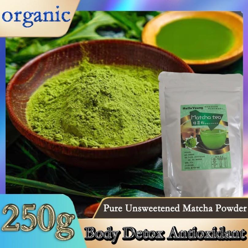 Bubuk Matcha Organik Asli Jepang 100gr - Green Tea Powder Premium untuk Baking Latte Smoothies | Min