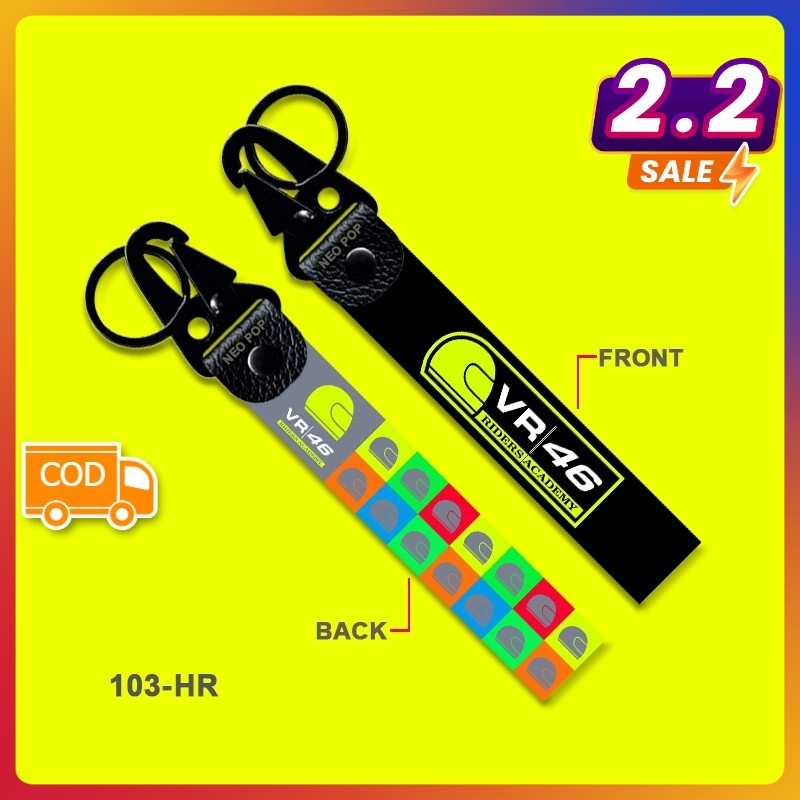 GANTUNGAN KUNCI PREMIUM LOGO RIDERS ACADEMY KEY CHAIN TAG SEPEDA MOTOR KEREN MOTOGP GP MOTO2 KEYCHAI
