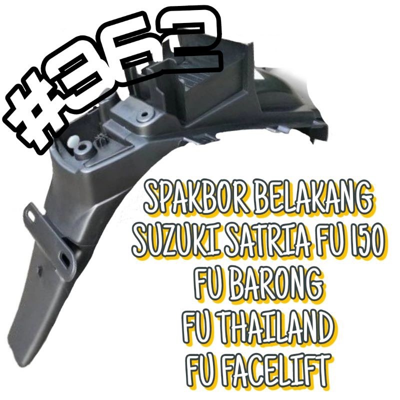 SPAKBOR BELAKANG SATRIA FU 150 / SATRIA FU BARONG / SATRIA FU THAILAND / SATRIA FU FACELIFT || SPAKB