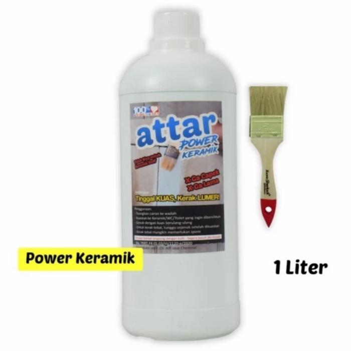 Promo ATTAR Power Cairan Pembersih KERAMIK / WC / Toilet 1 LiterOri