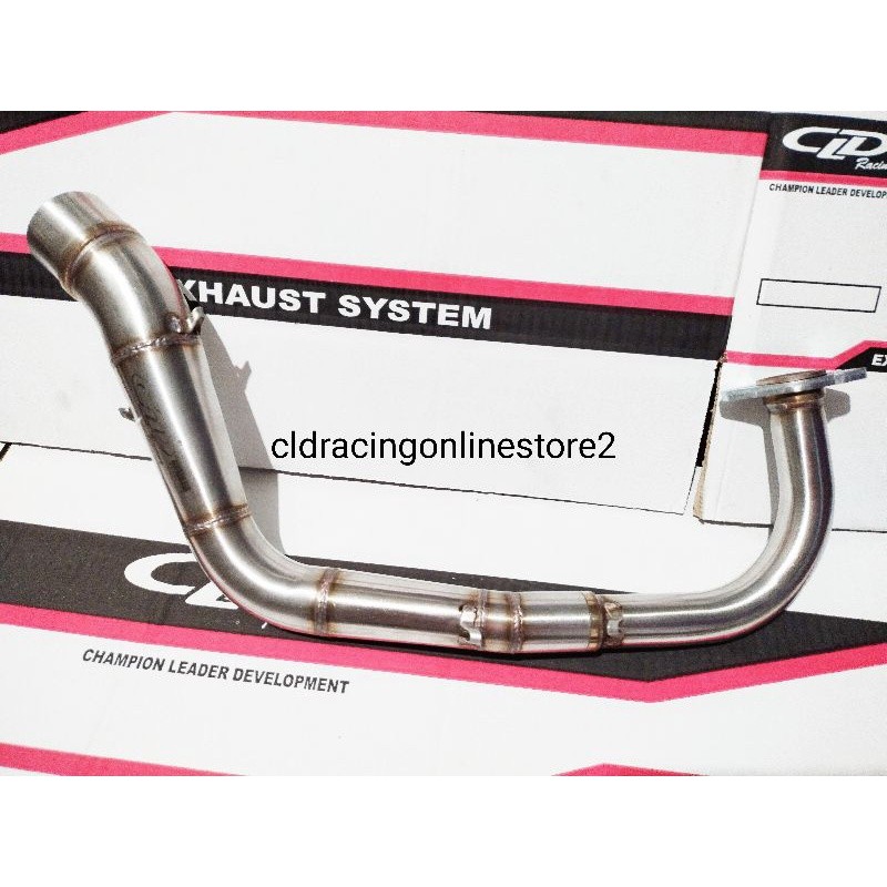 Pipa/Leheran/Header Knalpot CLD Racing Beat Karbu/Beat fi/Vario 110/Scoopy kolong Inlet 50mm