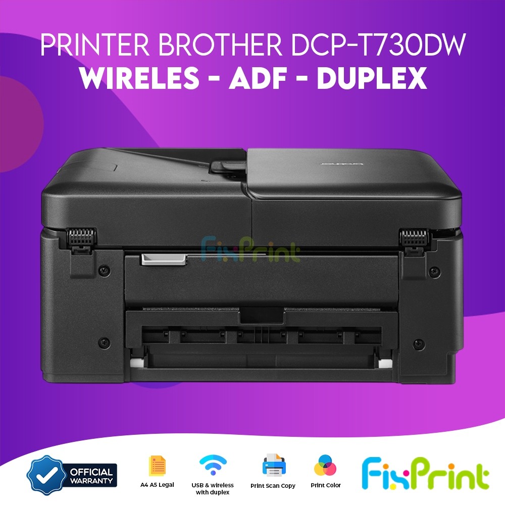 FixPrint Printer Brother DCP-T930DW / T920DW DCP T830DW / T820DW T730DW T720DW Print Scan Copy Wirel