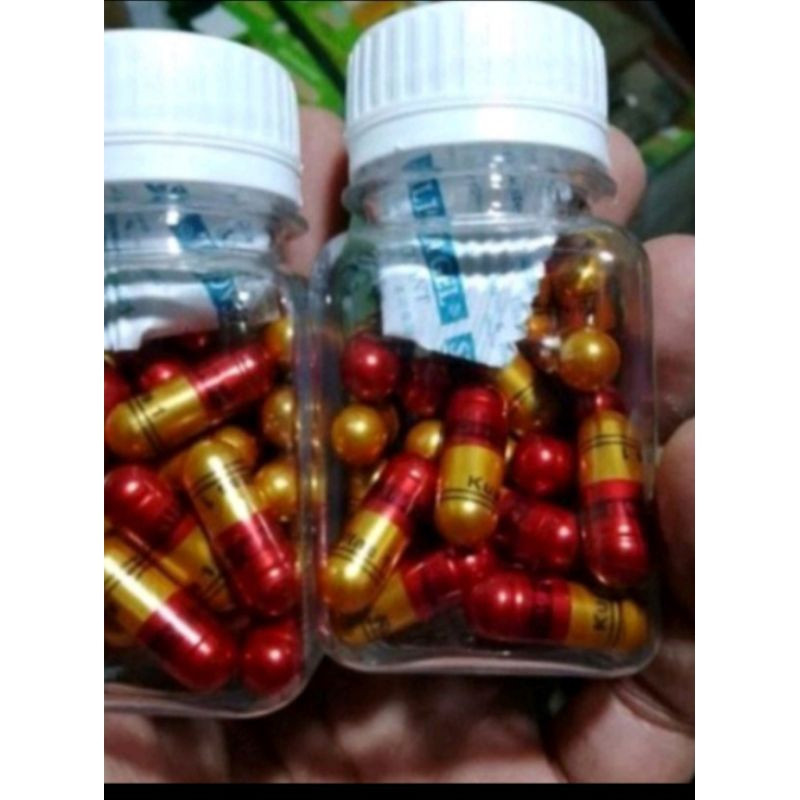 KJP Botol Ring 2  / Kjp Kualitas premium kapsul jamu pelangsing polos