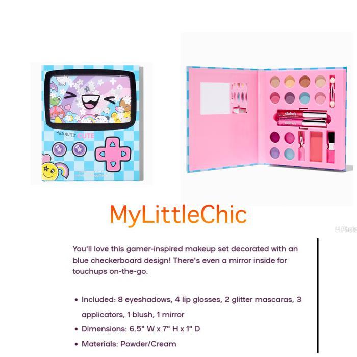 Claires Make Up Anak Naik Polish - Original USA Claire Unicorn Makeup - Leopard Bag Terlaris