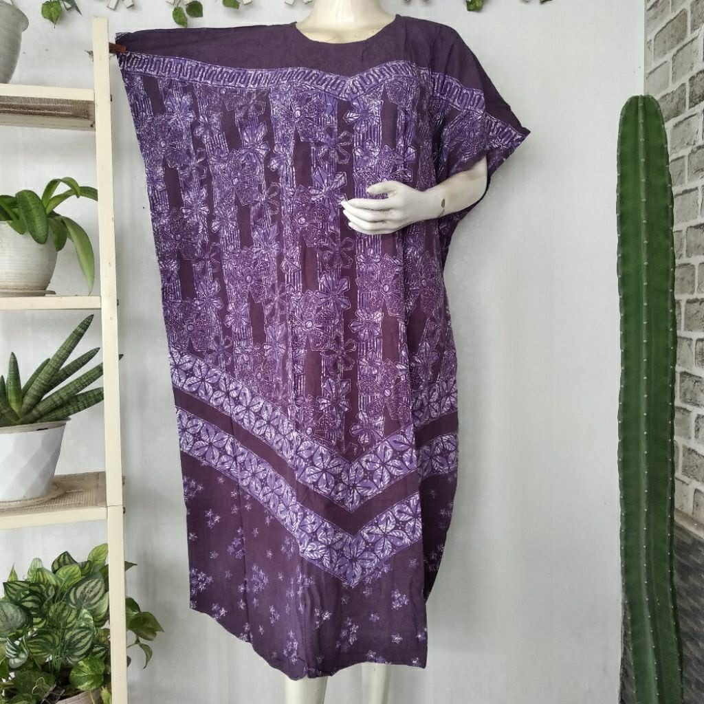 Lu-Za Boutique Daster Lowo Batik Rayon Shantung