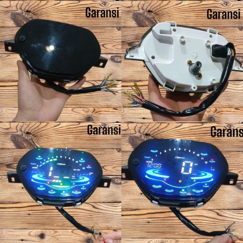SPEEDOMETER LED DIGITAL SUPRA X LAMA SUPRA FIT LAMA ORIGINAL 100% HARGA GROSIR