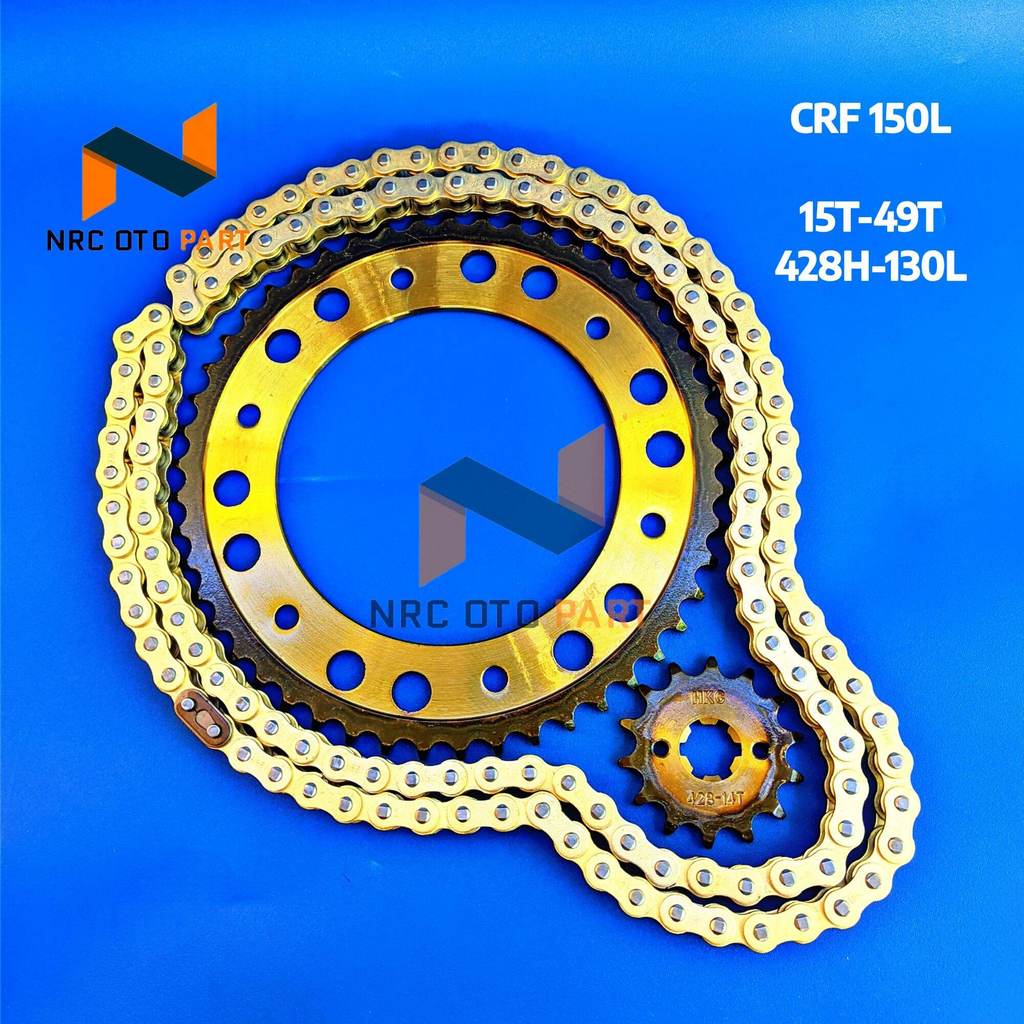 Gear set rantai CRF 150L 1 set Gir set CRF 150L