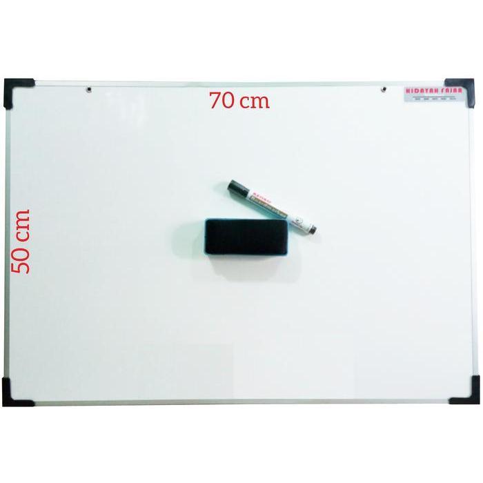 OffTools papan tulis - spidol white board - penghapus white board - WHITE BOARD