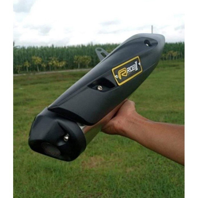 KNALPOT STANDAR RACING ROB1 BASS ADEM knalpot Rob1