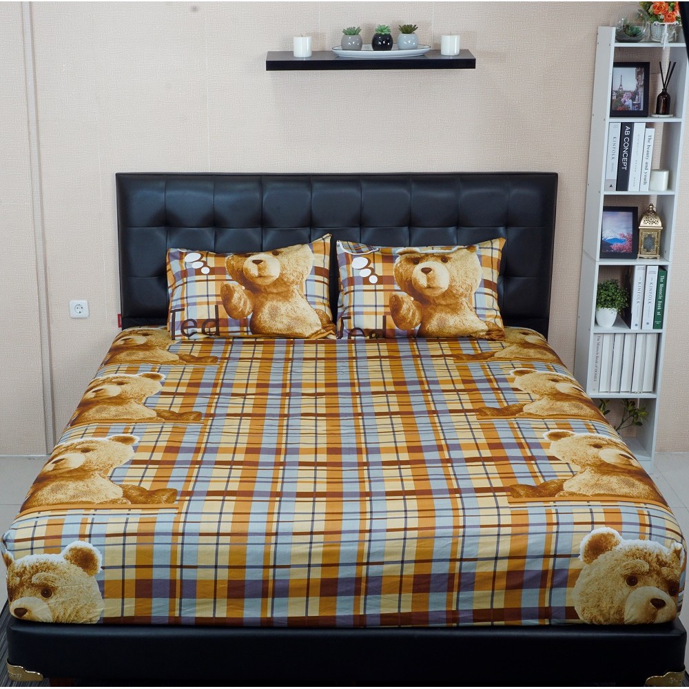 Idola Style Sprei Katun Jepang 180 T30cm KJ-5887-2