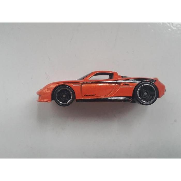 0187 MAINAN DIECAST LOOSE  HOT WHEELS - PORSCHE CARRERA GT ORANGE CGB71