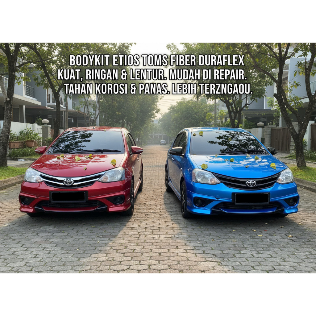 cicilan 0% bodykit Etios toms BODY KIT TOYOTA ETIOS body kit etios