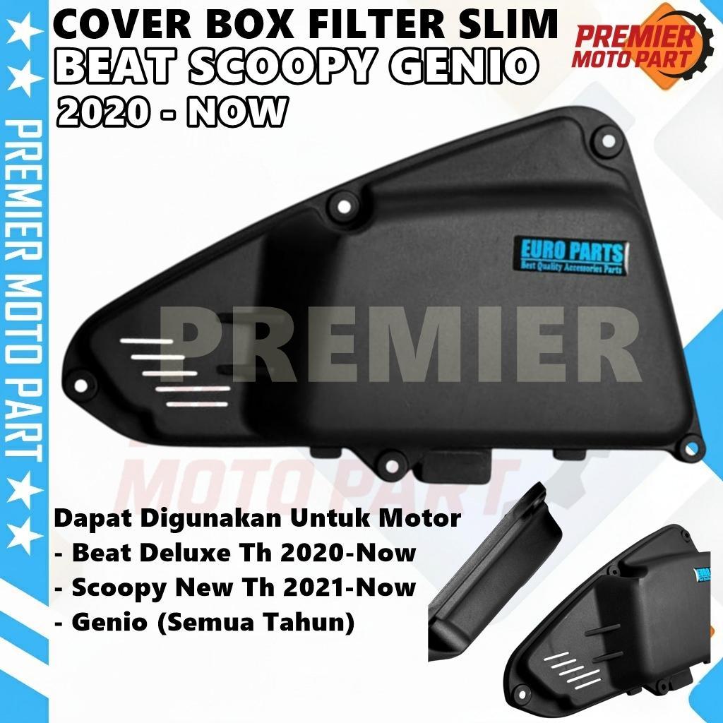 COVER FILTER BEAT DELUXE STREET NEW SCOOPY GENIO 2020 - NOW TUTUP BOX FILTER MODEL SLIM