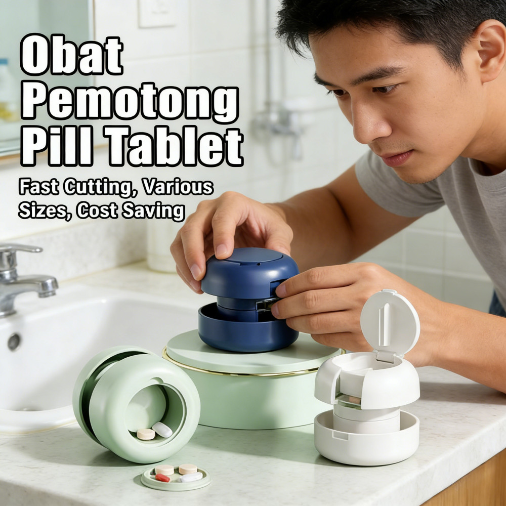 Obat Pemecah Pemotong Pill Tablet /Produk Pemotong Obat /Alat Pemecah Obat /Pemotong Obat-obatan