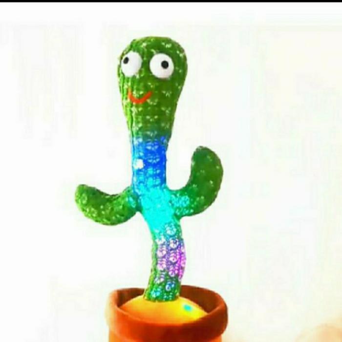 NEW PROMO boneka kaktus goyang boneka kaktus berbicara Boneka kaktus dancing - kaktus