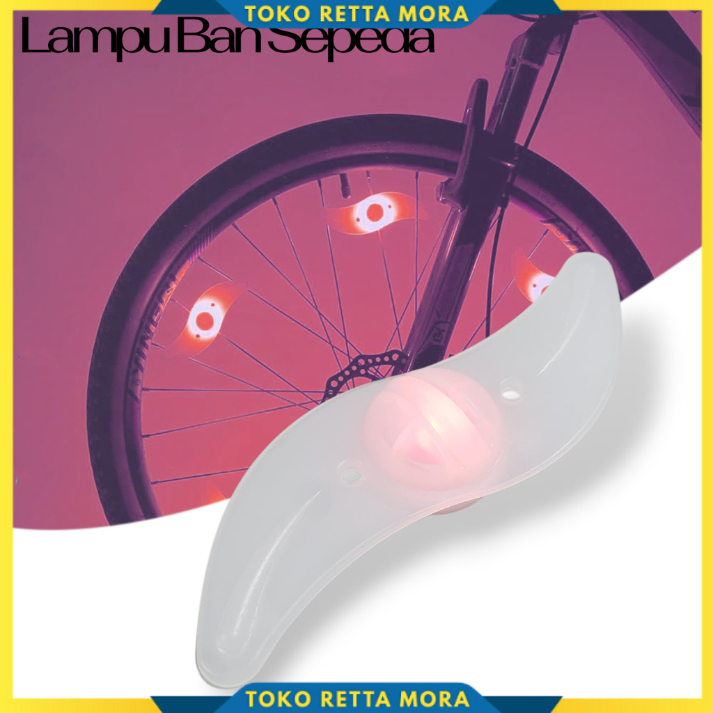 DACHELUN Lampu Velg Ban Sepeda LED Bicycle Wheel Light Waterproof 1PCS - DC-889