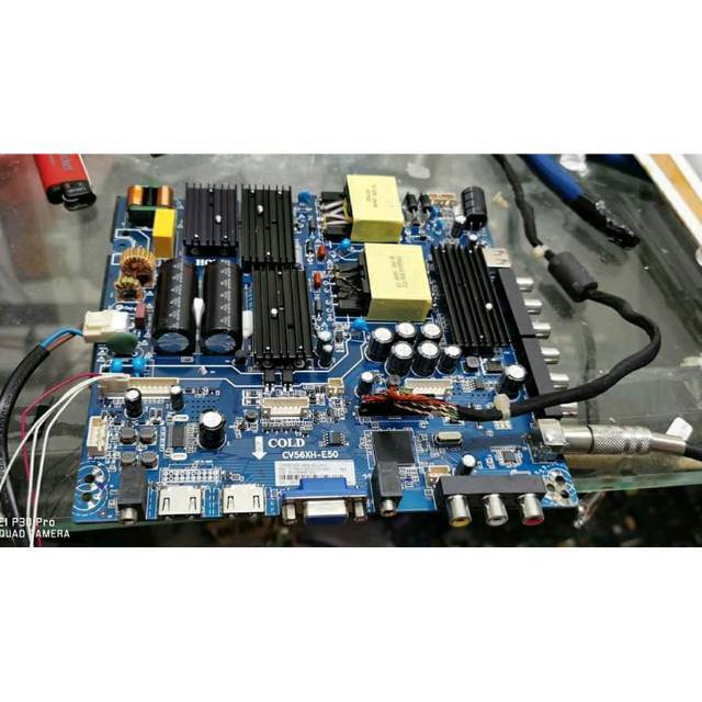 Mb - Mainboard - Motherboard - Mobo - Micom - Modul - Mesin Tv LED Polytron PLD40B150 - PLD40B8850W 