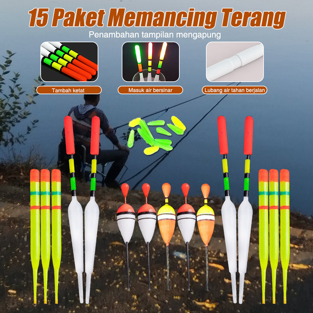 High Quality Pelampung Pancing Anti Badai Pelampung Pancing Bobber Super Sensitive Pelampung Pancing