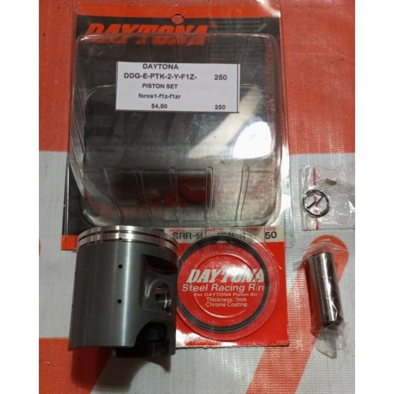 PISTON KIT DAYTONA F1ZR OVERSIZE 125/250/300 RACING TEFLON DTN