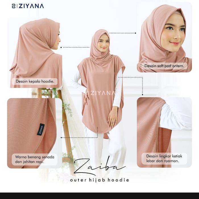 ziyana Hijab Sport Outer Hijab - Milo