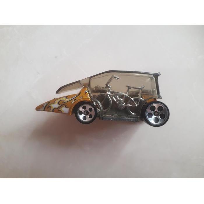 0264 MAINAN DIECAST LOOSE  HOT WHEELS  MOTOR PSYCHO / POPCYCLE  ZAMAC G6925 RARE