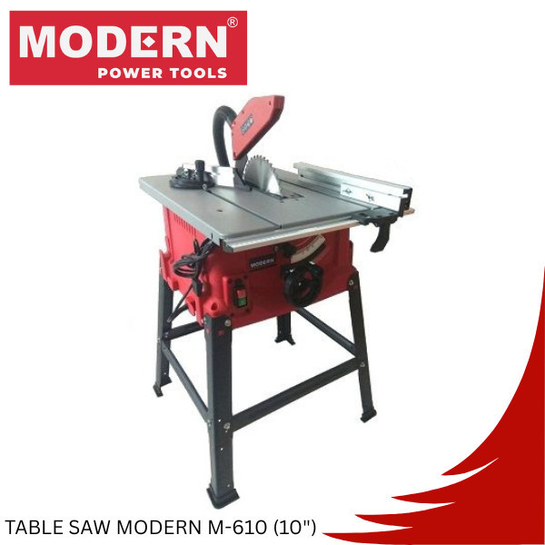 Modern Table Saw M-610 10" / Meja Gergaji Potong Kayu M610