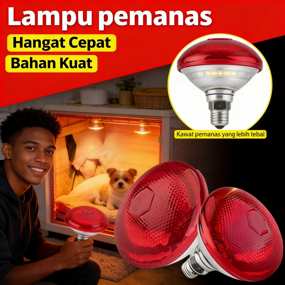 pemanas ayam induk khusus peternakan lampu pemanas lampu pemanas anak babi