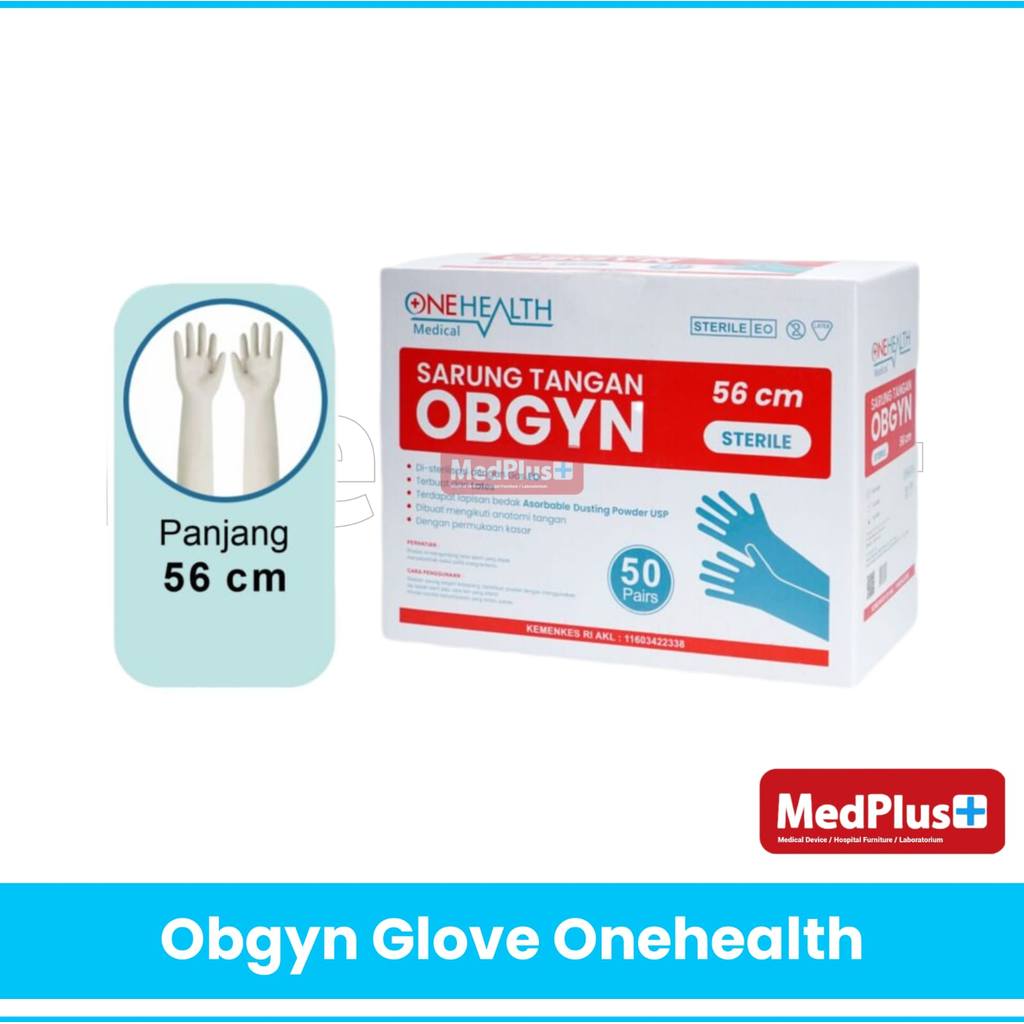 Onehealth Sarung Tangan OBGYN Steril Handscoon Gynaecolog / Pair