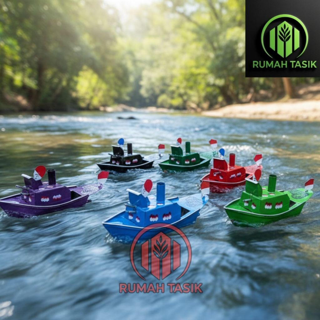 (UNIK DAN LANGKA) Mainan Jadul Perahu Otok Otok / Mainan Perahu Uap Jadul