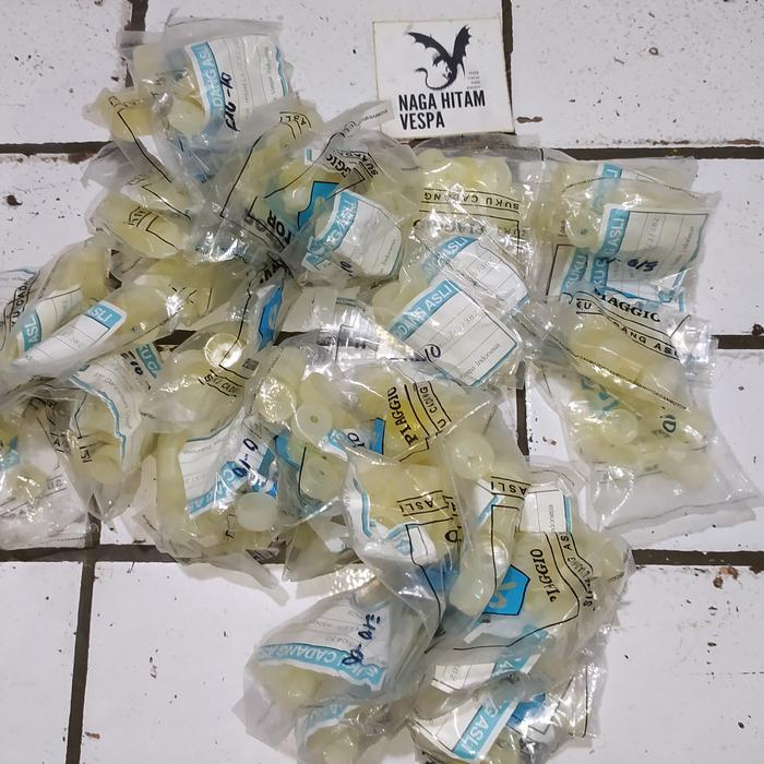 plastik roller Vespa Corsa original Nos Danmotor biru