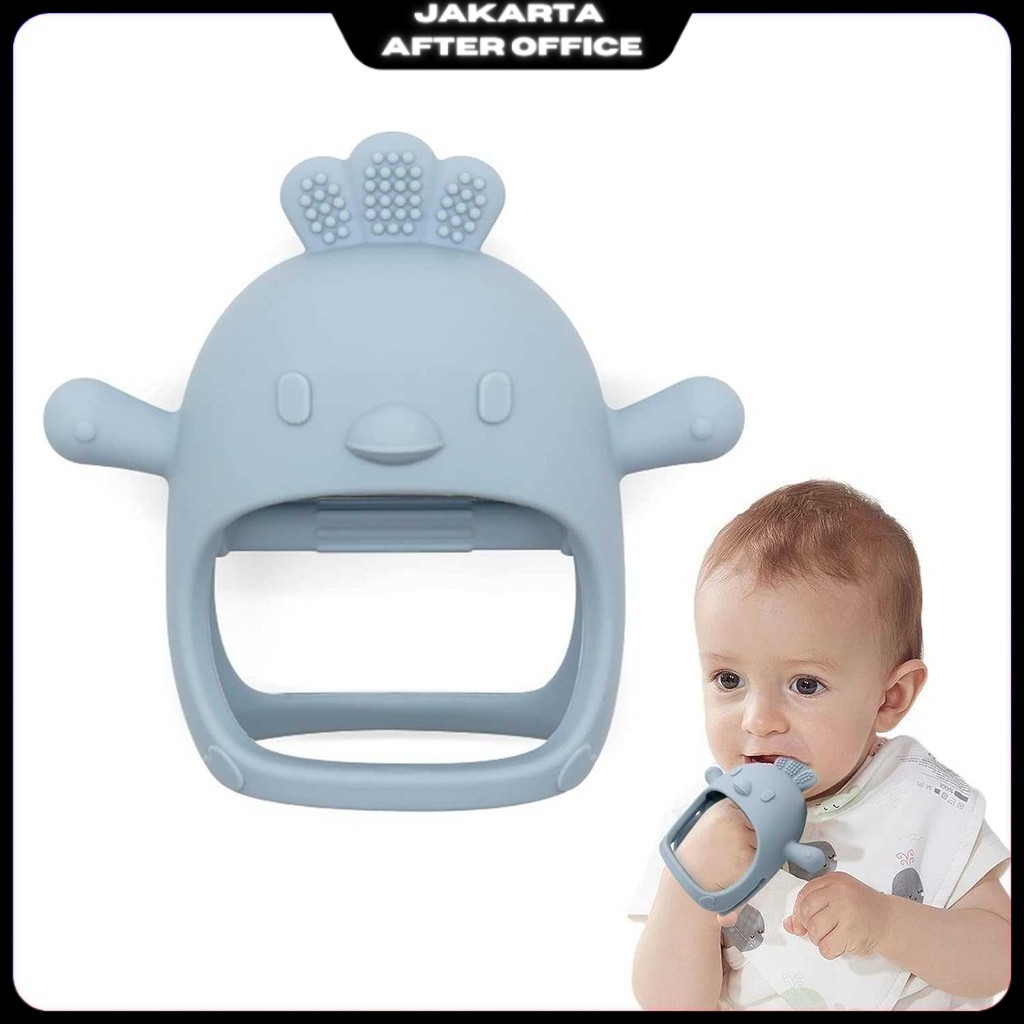 Baby Teether Toys Silicone Chewable Hand Breast Feeding - PL10
