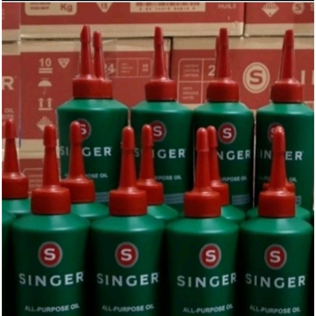 Paket Usaha Singer Oil Minyak Pelumas Besi 80ml 1 dus isi 24pcs