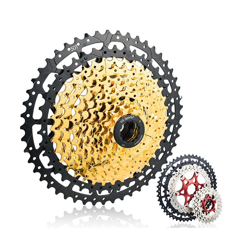 MTB 8 9 10 11 12 Speed Cassette Wide Ratio Freewheel Mountain Bicycle Sprockets 11-40T 42T 46T 50T 5