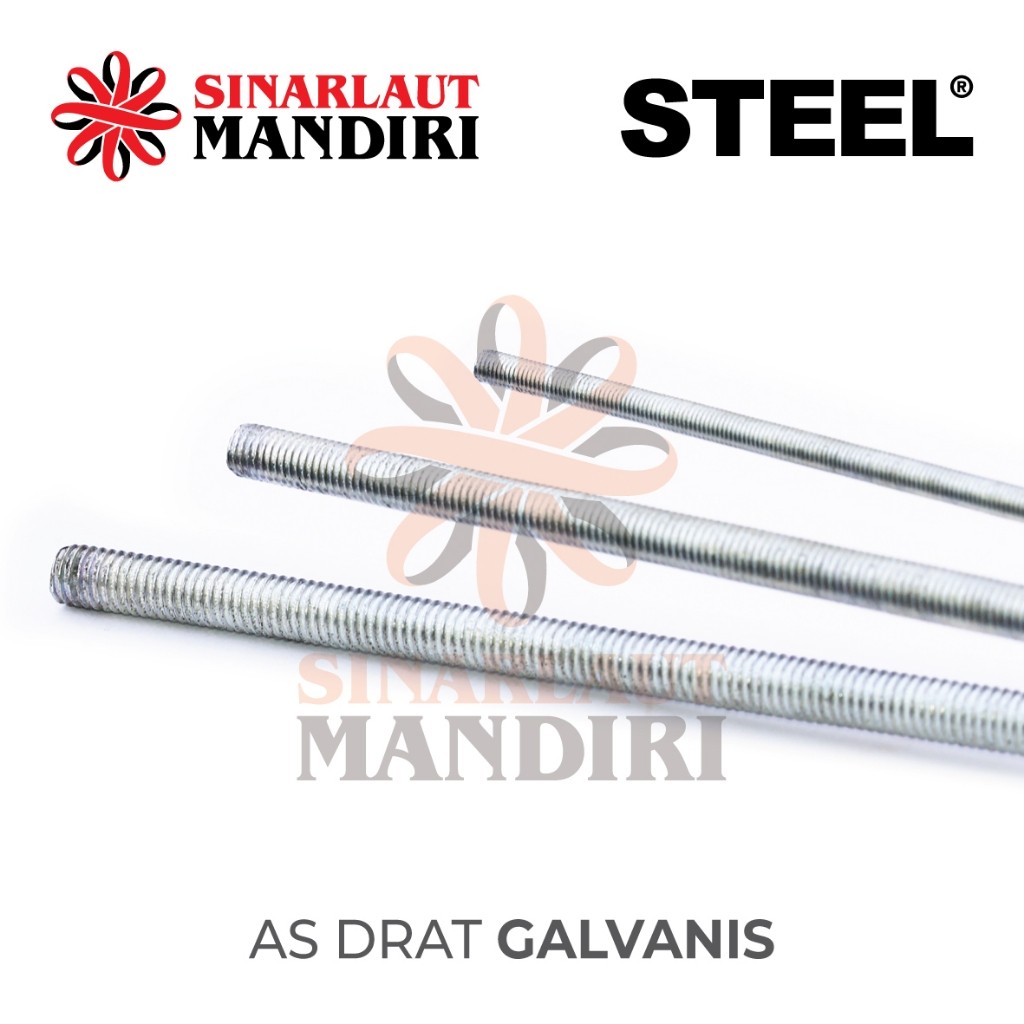 GILISHOP Asdrat Galvanis Putih / Long Drat / As Drat (3M) M16