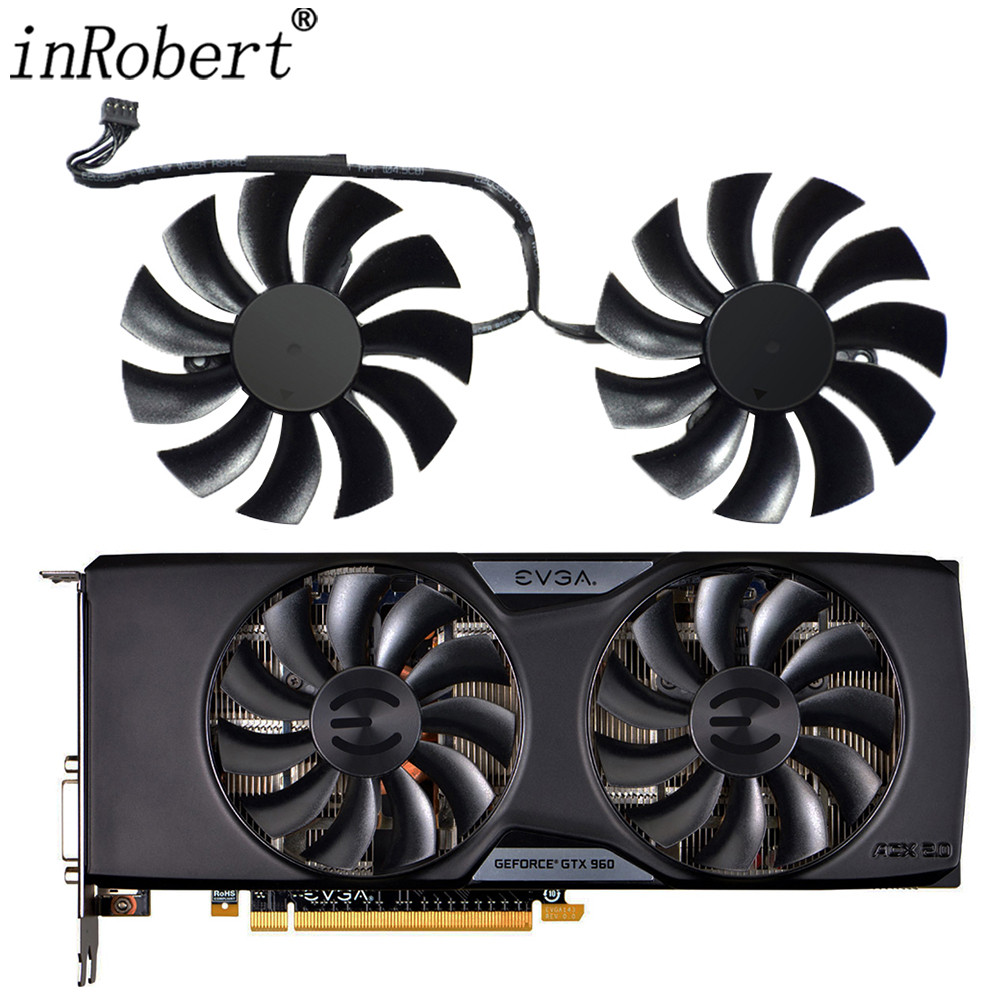 For EVGA GTX 980 Ti 960 970 Video Card Fan 88MM PLA09215B12H GTX980Ti GTX960 GTX970 ​Graphics Card C