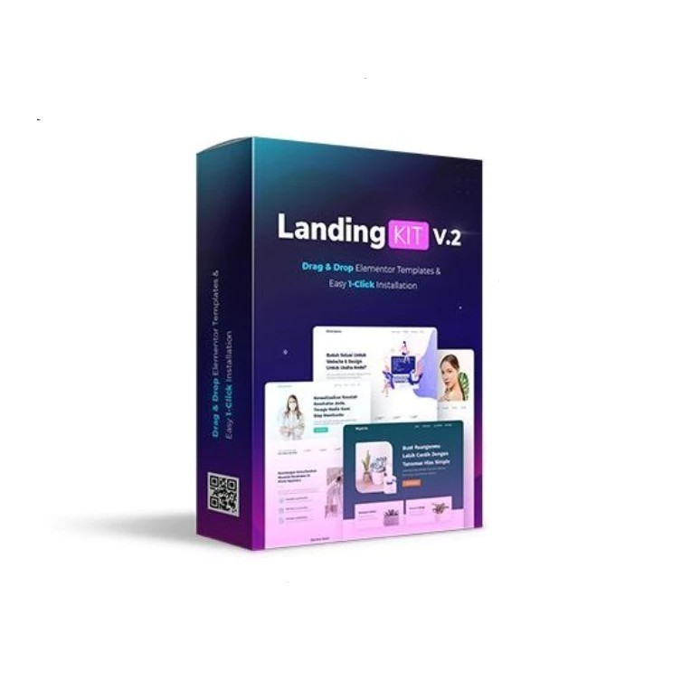 WP LANDINGKIT 2 Lengkap WordPress TempIate Load Gambar Aktif