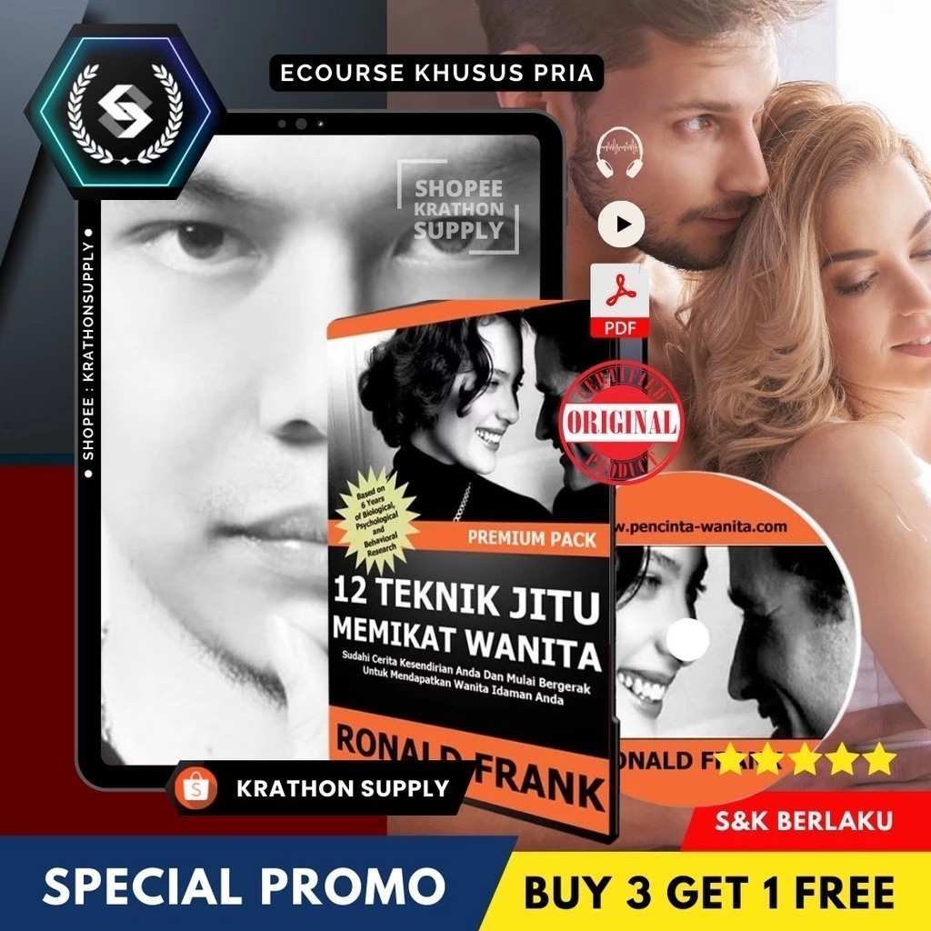 12 Teknik Jitu Memikat Wanita Idaman Anda - Ronald Frank- (bahasa Indonesia)