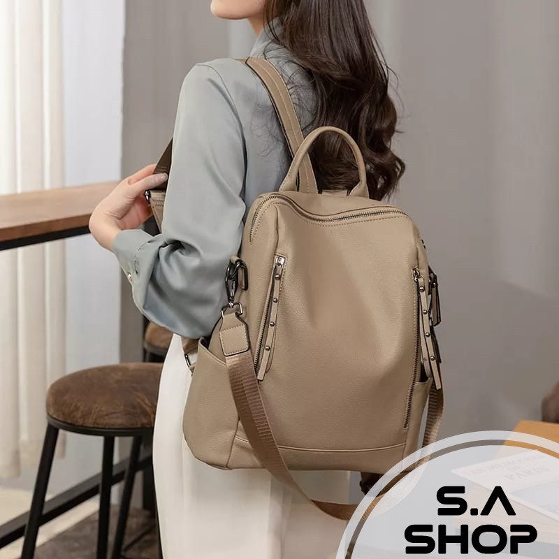 TERBARU Tas Ransel Backpack Gendong Batam Multifungsi kulit Wanita Cewek Remaja Dewasa Kanvas Sekola