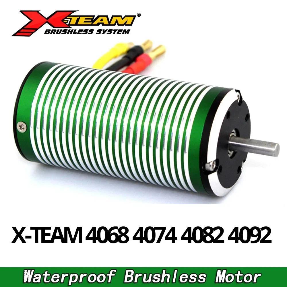 X-Team Waterproof 4068 4074 4082 4092 Brushless  Motor For 1/8 RC Buggy Baja Car Drift Racing Off-Ro