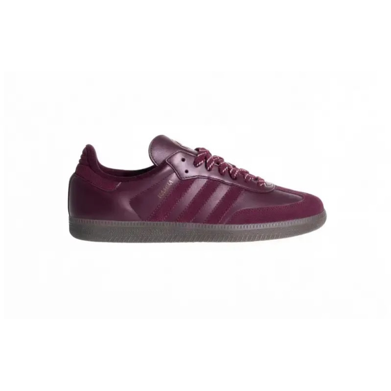 Sepatu Sneakers Pria Adidas Samba OG Sumatera Maroon Gum (JR9445) Original