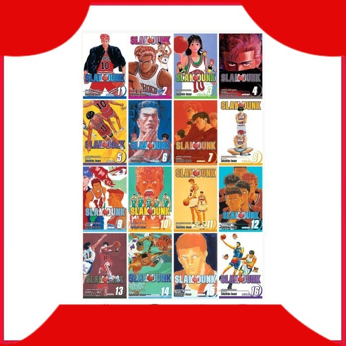 Slam Dunk Manga, 31 Books series (English)