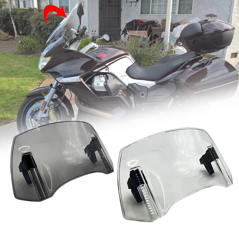 Fit for MOTO GUZZI MGX21 NORGE1200/GT8V STELVIO V7Classic Racer Motorcycle Windshield Extension Spoi