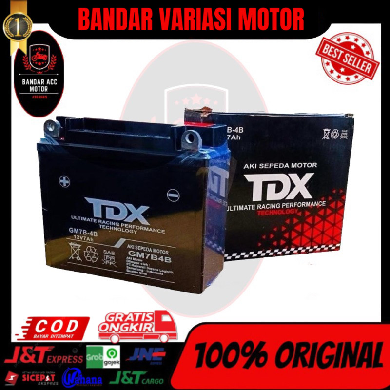 PROMO AKI / ACCU / TDX BATERAI MOTOR HD & YMH ALL TIPE GTZ5S KHARISMA GTZ7S SATRIA FU GM5Z-3B SUPRA 
