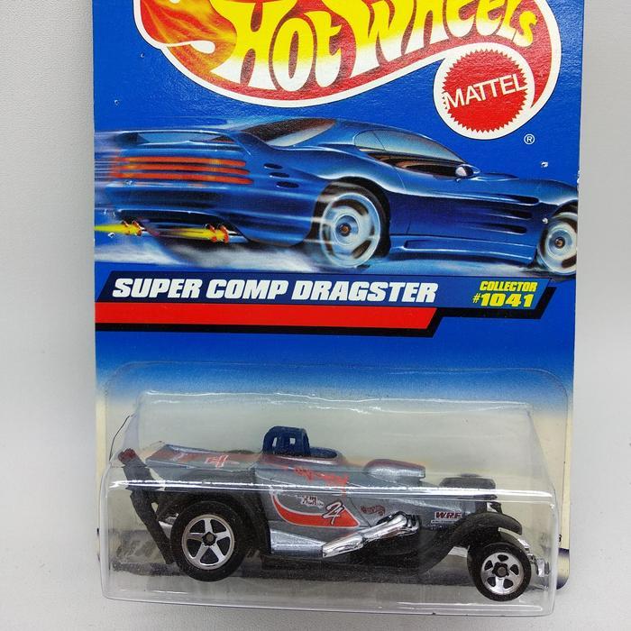 Diecast HotWheels SUPER COMP DRAGSTER Mainan Skala 64