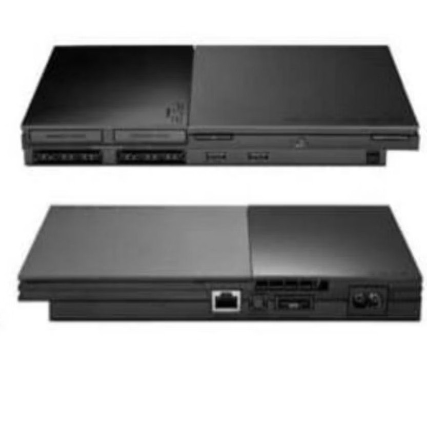 (welfijat) PS2 Seri 9 siap pakai lancar jaya normal bisa pakai hard disk ps 2 SLim mantap bisa hardi