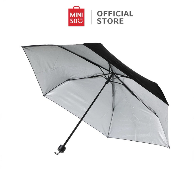 COD BALI MINISO Umbrella Payung Miniso Payung Lipat Miniso Silver Coating Sun Protection