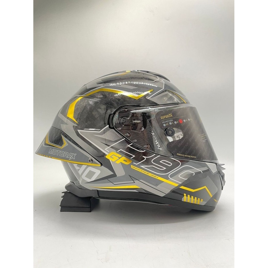 Helm MotoRax Italy R90GP Full Carbon Gundam Version